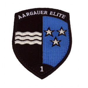Aargauer Elite RS Badge ( metallic-silber )